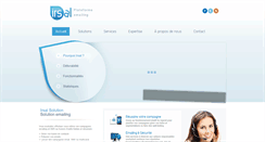 Desktop Screenshot of irsal-solution.com